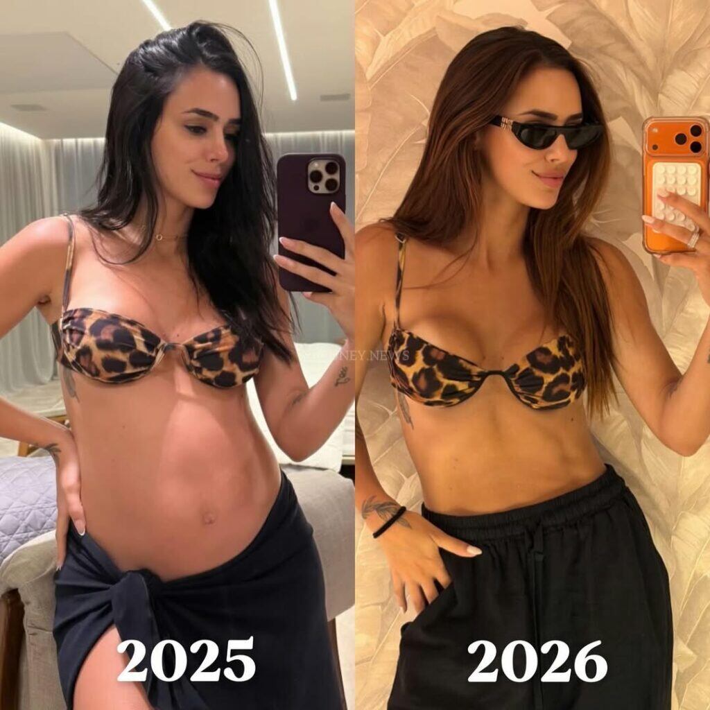 Antes e depois da barriga de Bruna Biancardi impressiona 6 meses após o  parto – R7 Entretenimento, image size:1024x1024