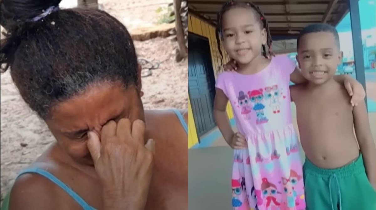 Avó das crianças de Bacabal fala e faz revelação após 1 mês: 'Alguém pegou  essas crianças' – R7 Entretenimento